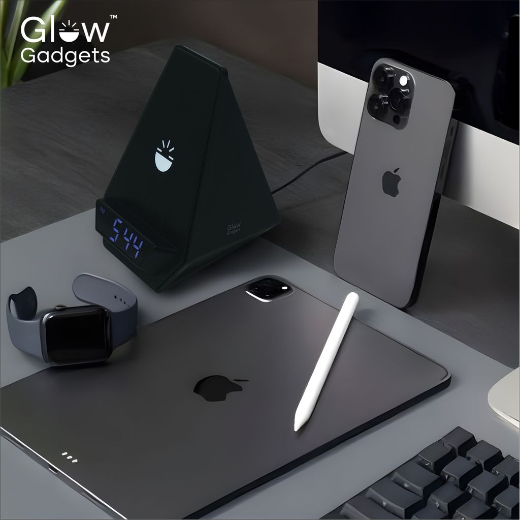 Glow Gadgets Symphony Bluetooth Speaker With Wireless Charging view 2