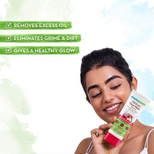 Mamaearth Oil-free Face Wash For Oily Skin, With Apple Cider Vinegar & Salicylic Acid (100ml) view 2