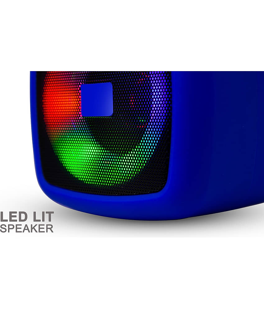 Musify 036 party speaker 10 W Bluetooth Speaker Bluetooth V 5.0 with USB,SD card Slot,Aux,3D Bass Playback Time 6 hrs Black view 2