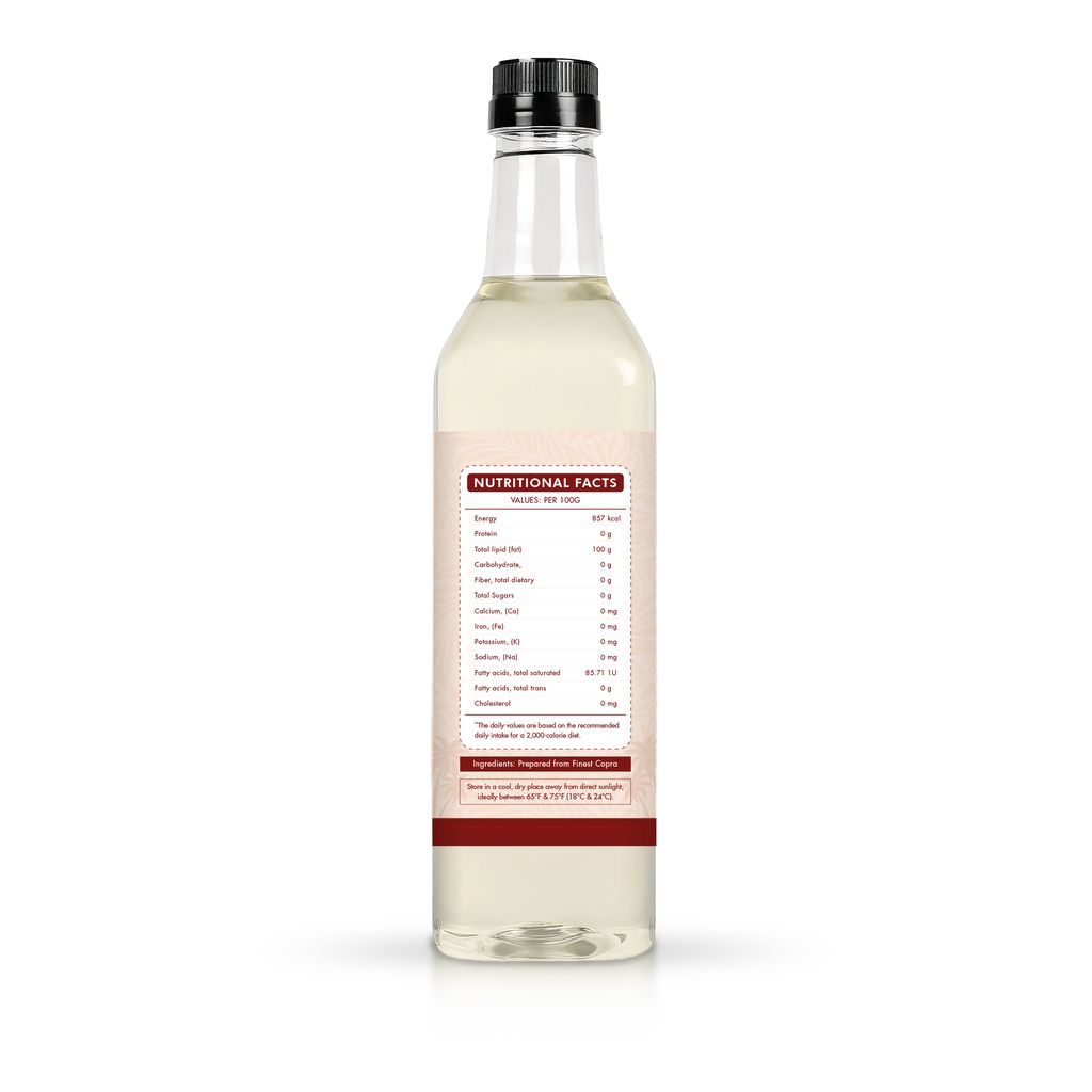 Wood Pressed Coconut Oil 500 ml view 2