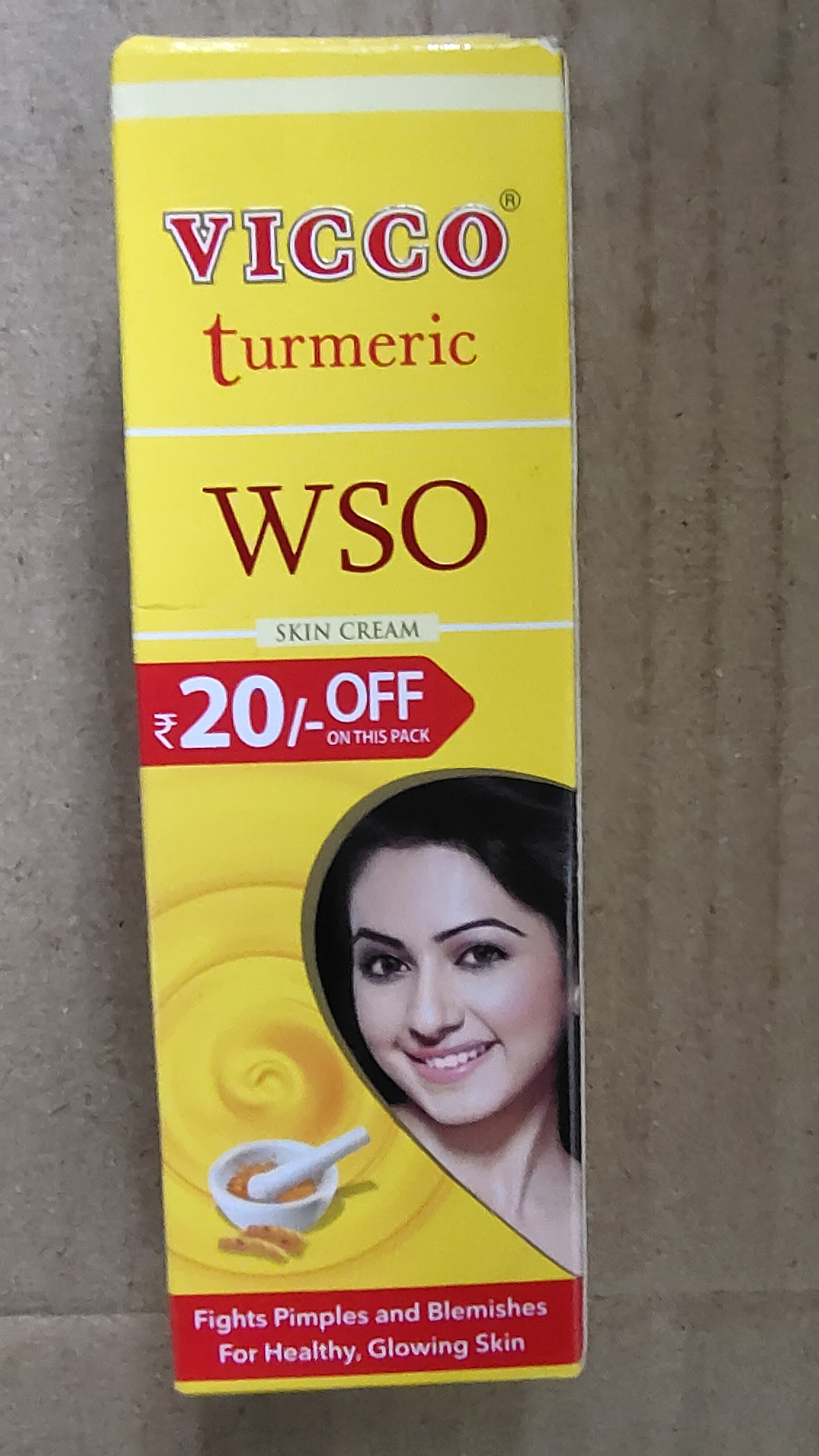 Vicco turmeric WSO Skin cream