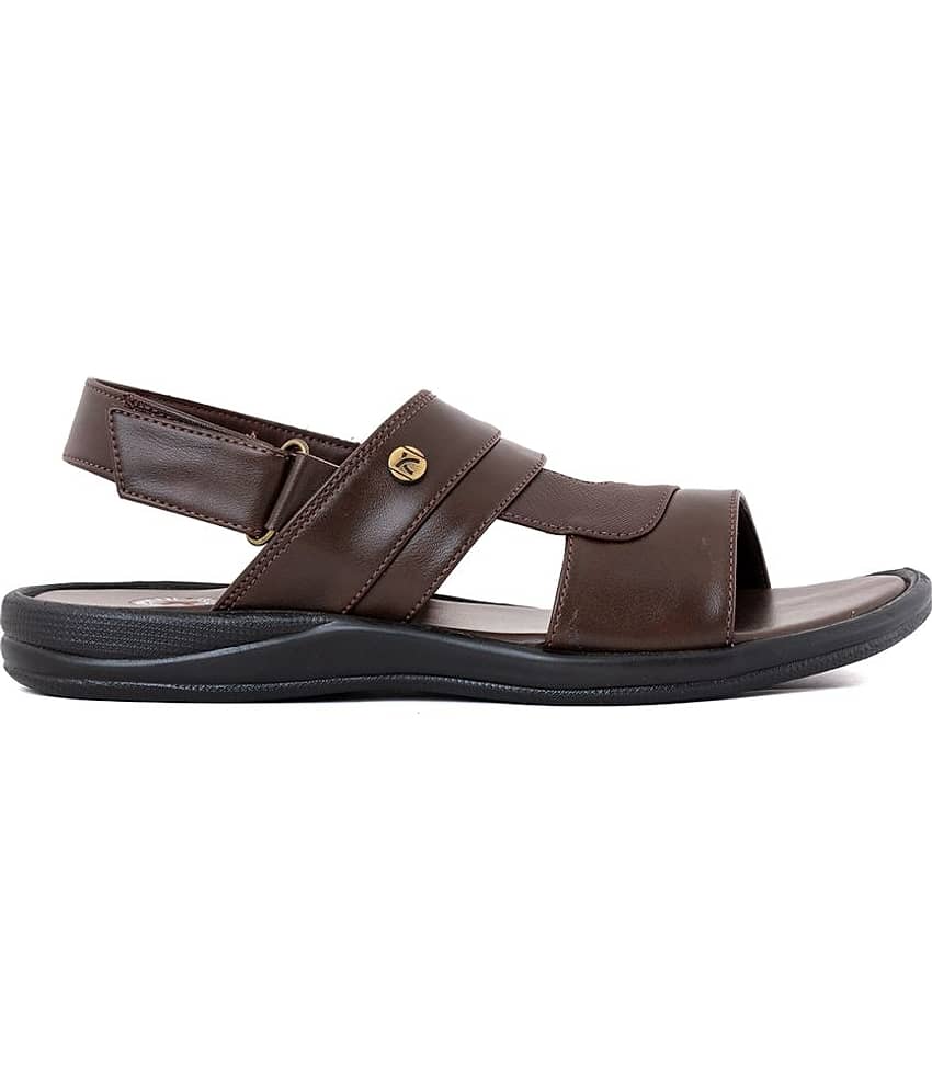 KHADIM - Brown Men's Sandals view 2