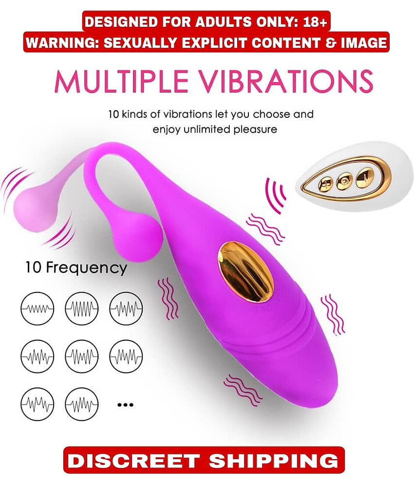 WIRELESS REMOTE CONTROLLED FISH SHAPED VIBRATING EGG IN 10 VIBRATION MODES WITH USB CHARGING OPTION SEX TOY FOR WOMEN (LOW PRICE) view 2