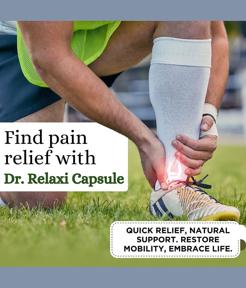 Dr. RELAXI Give Relief from Joints Pain Capsule 40 no.s Pack Of 1 view 2