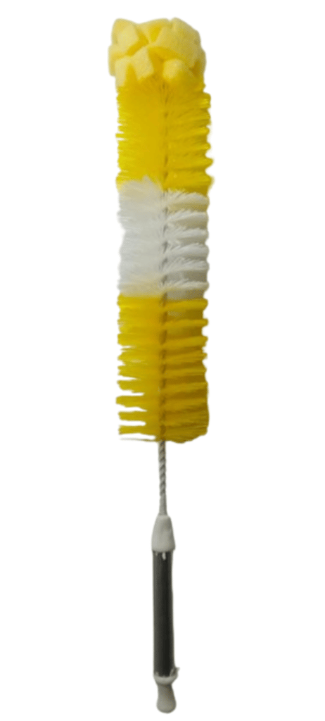 JMP BRUSH Plastic Multipurpose Long Bottle Cleaning Brush For Thermos, Glass,Jugs and Long Narrow Neck Sport Bottles Set Of 2 view 2