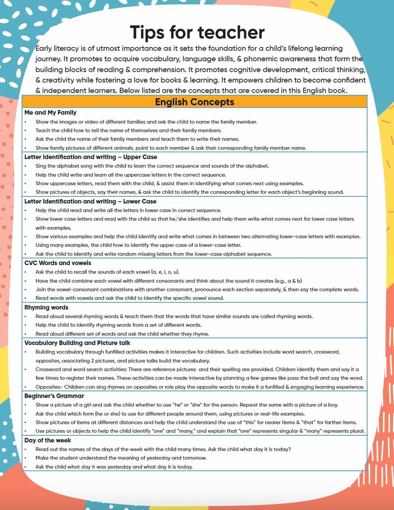 Edsmart Junior KG English Activity and Grammar Book | LKG English Book [Paperback] [Jan 01, 2019] Edsmart Edu Services Pvt Ltd view 2