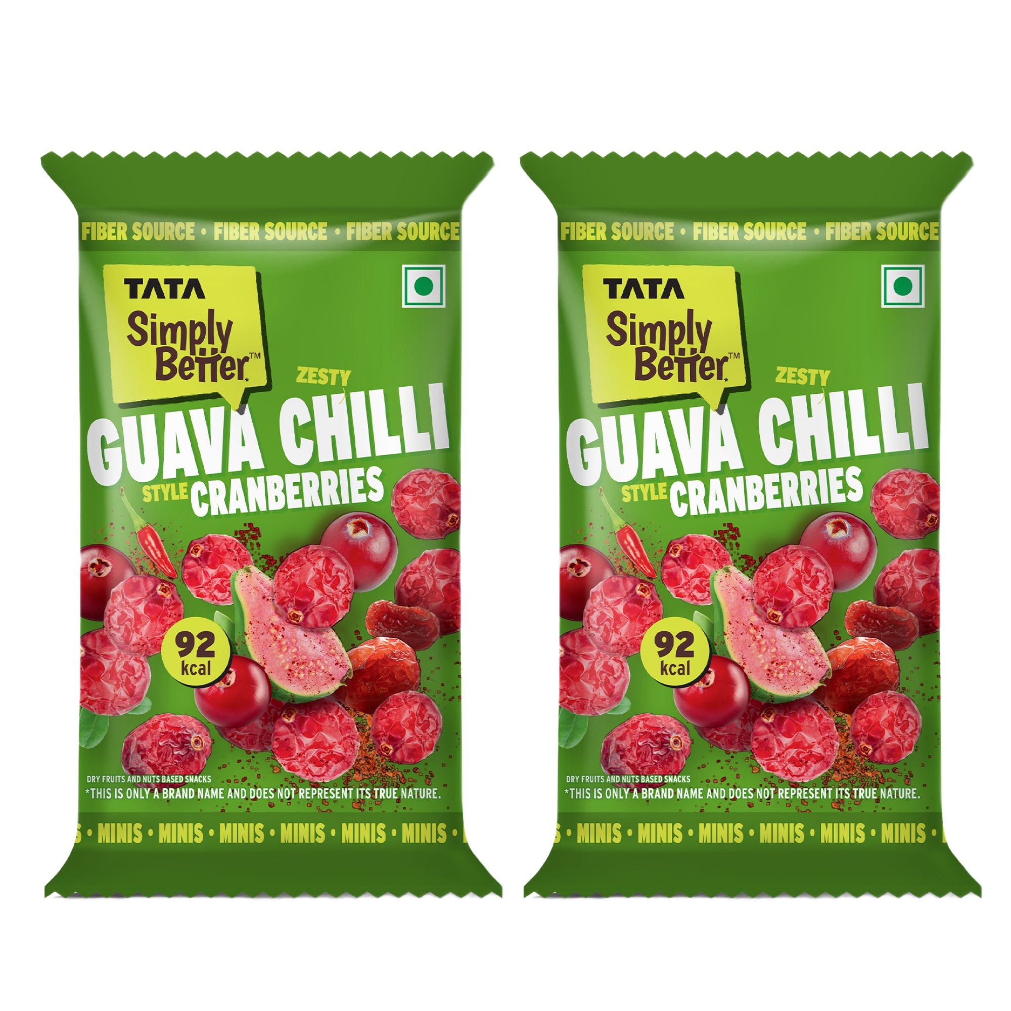 Tata Simply Better Zesty Guava Chilli Style Cranberries 25g