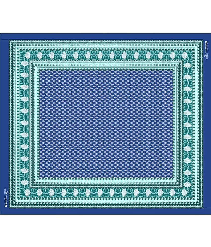 Uniqchoice Cotton 1 Single Bedsheet with 1 Pillow Cover ( Blue ) view 2