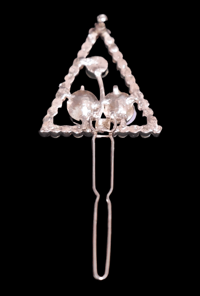 Elegant Crystal and Gem Hair Accessory view 2