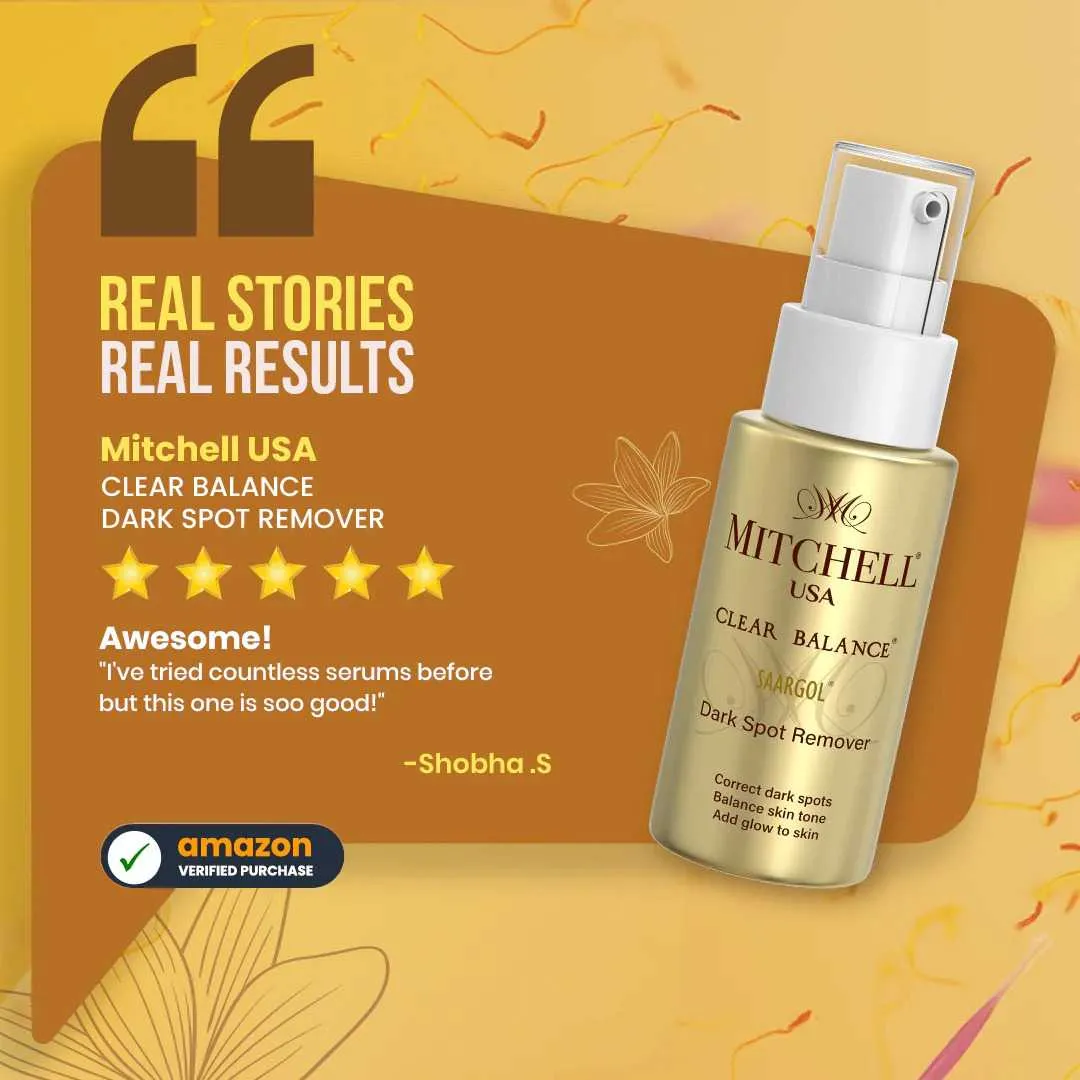 Mitchell USA Clear Balance Saargol Dark Spot Remover view 2