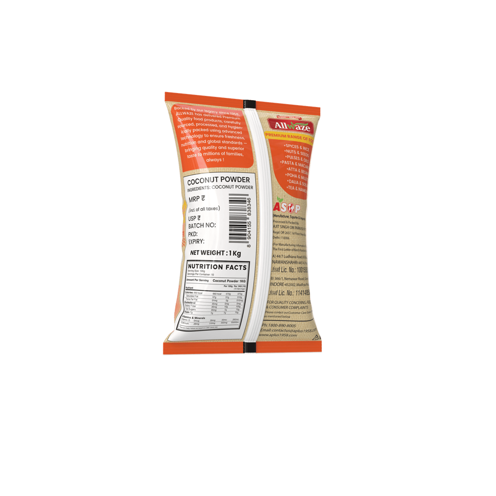 Allwaze Coconut Powder 1kilogram view 2