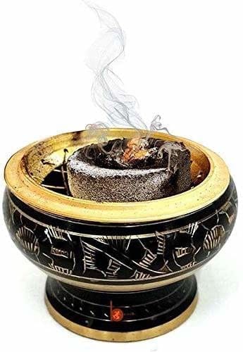 Dokchan Handcrafted Charcoal Incense Burner Sambrani Dhoop 30Ml Capacity view 2