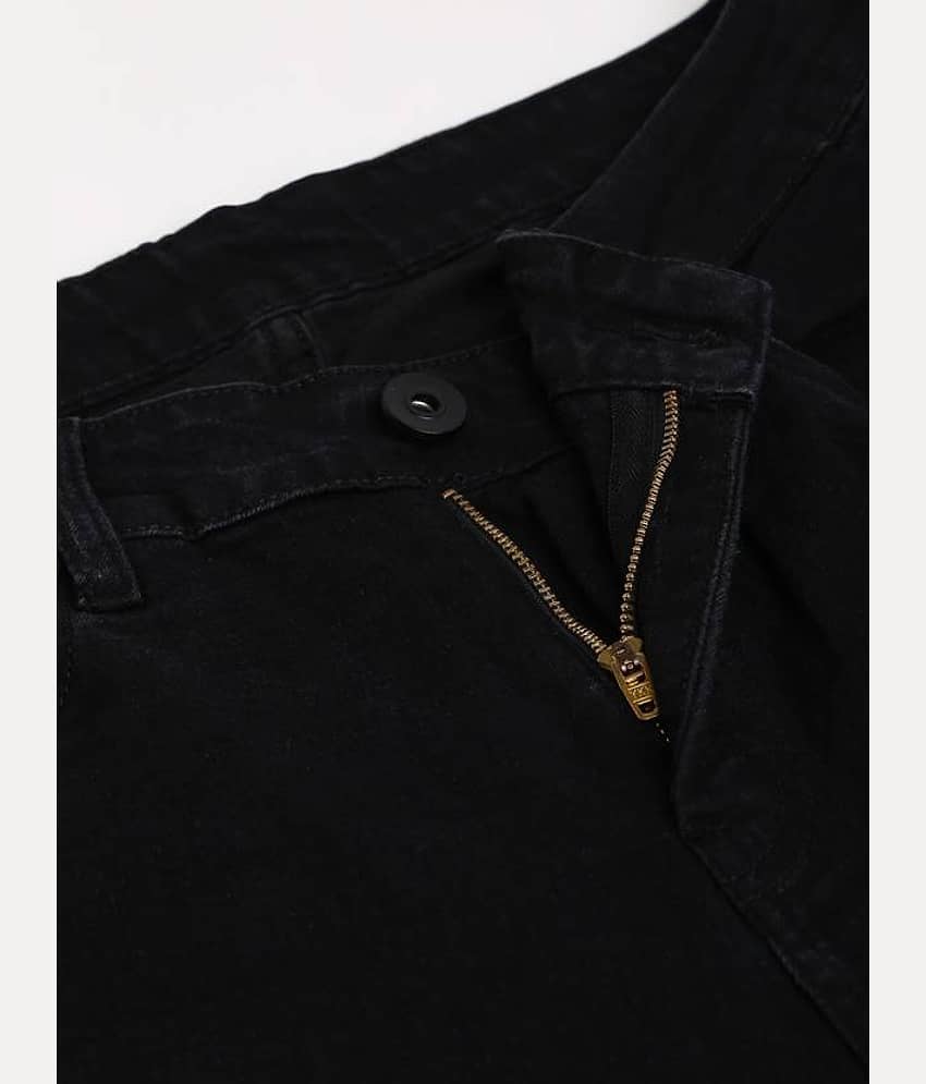 Dennis Lingo Slim Fit Solid Men's Jeans - Black ( Pack of 1 ) view 2