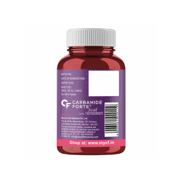 Carbamide Forte Biotin from Sesbania Grandiflora Extract Amla and Bamboo Extract 90 Tablets view 2