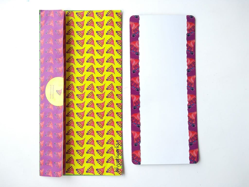 Lakshmi Padam Gift Envelopes and Card - green view 2