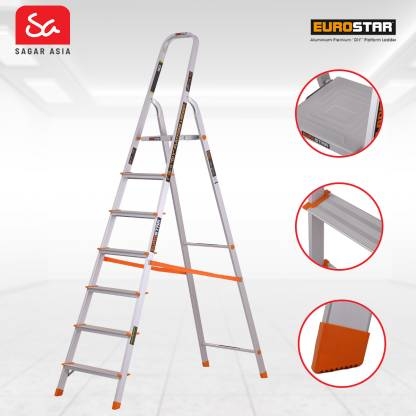 Eurostar DIY Platform Ladder (6 Steps + 1 Platform) view 2