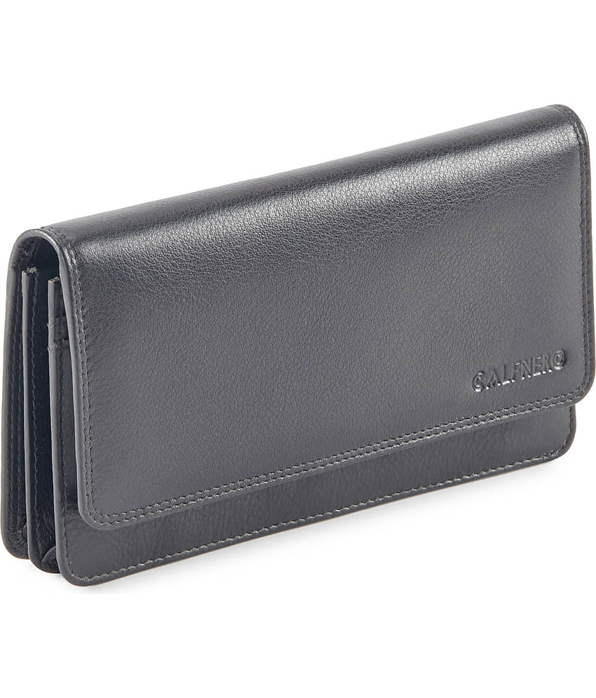 Calfnero Black Wallet view 2
