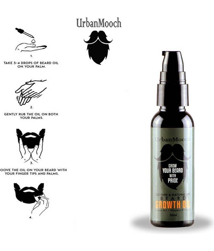 UrbanMooch Faster Beard Oil For Growth 50 ml Each- Pack of 2 view 2