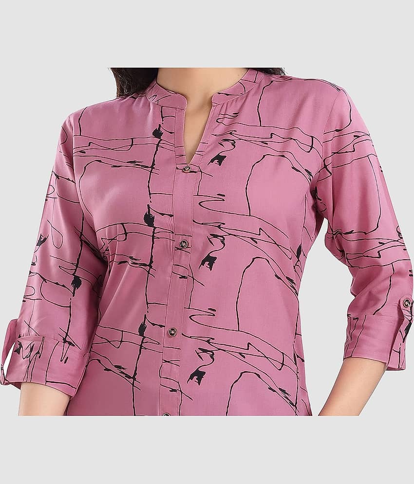 Meher Impex Women's Cotton Blend Tunic ( Mustard ) view 2