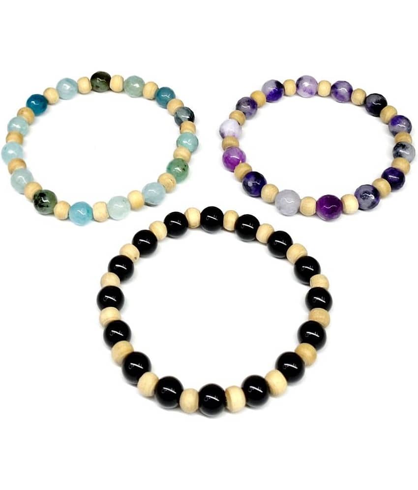 DAIVYA WELLNESS - Multicolor Bracelet ( Pack of 3 ) view 2