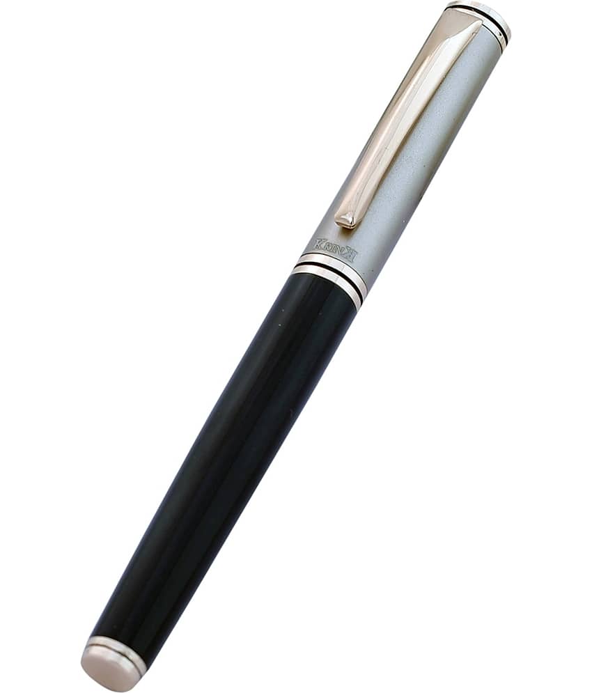 Krink Metal Pen Fitted with Germany Made Refill Presented in Gift Box Roller Ball Pen(Blue) - Pack of 2 view 2
