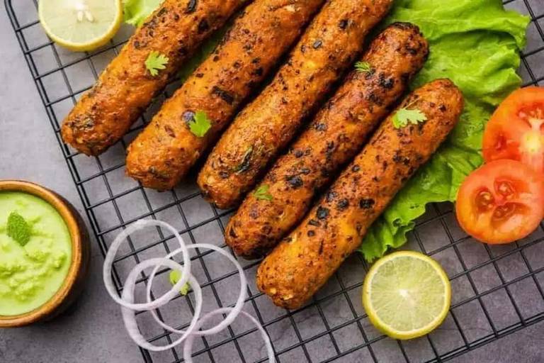 Afghani mutton seekh kebab [tm]
