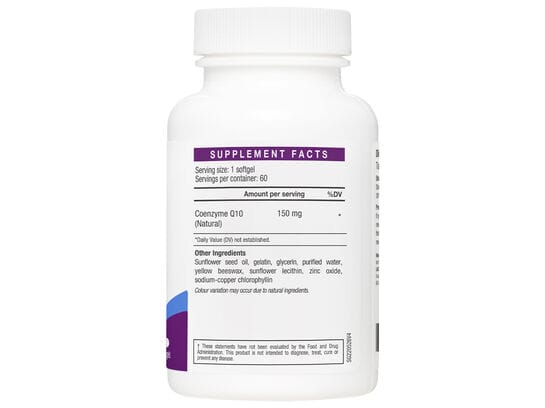 LAC CoQ-10 150mg 60softgels view 2