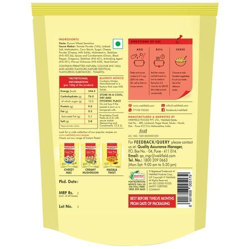 Weikfield Instant Pasta - Tomato Salsa, 77 gm view 2