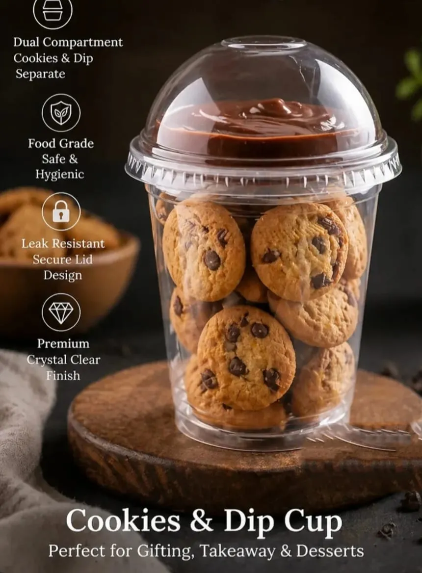PS Paradise Cookies & Dip Cup