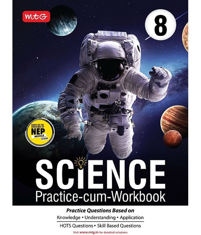 Class 8-Science Practice-cum-Workbook with NEP Guidelines view 2
