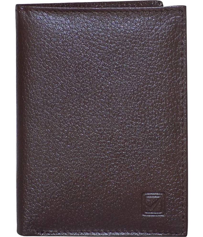 Style 98 Leather Brown Casual Money Clipper view 2