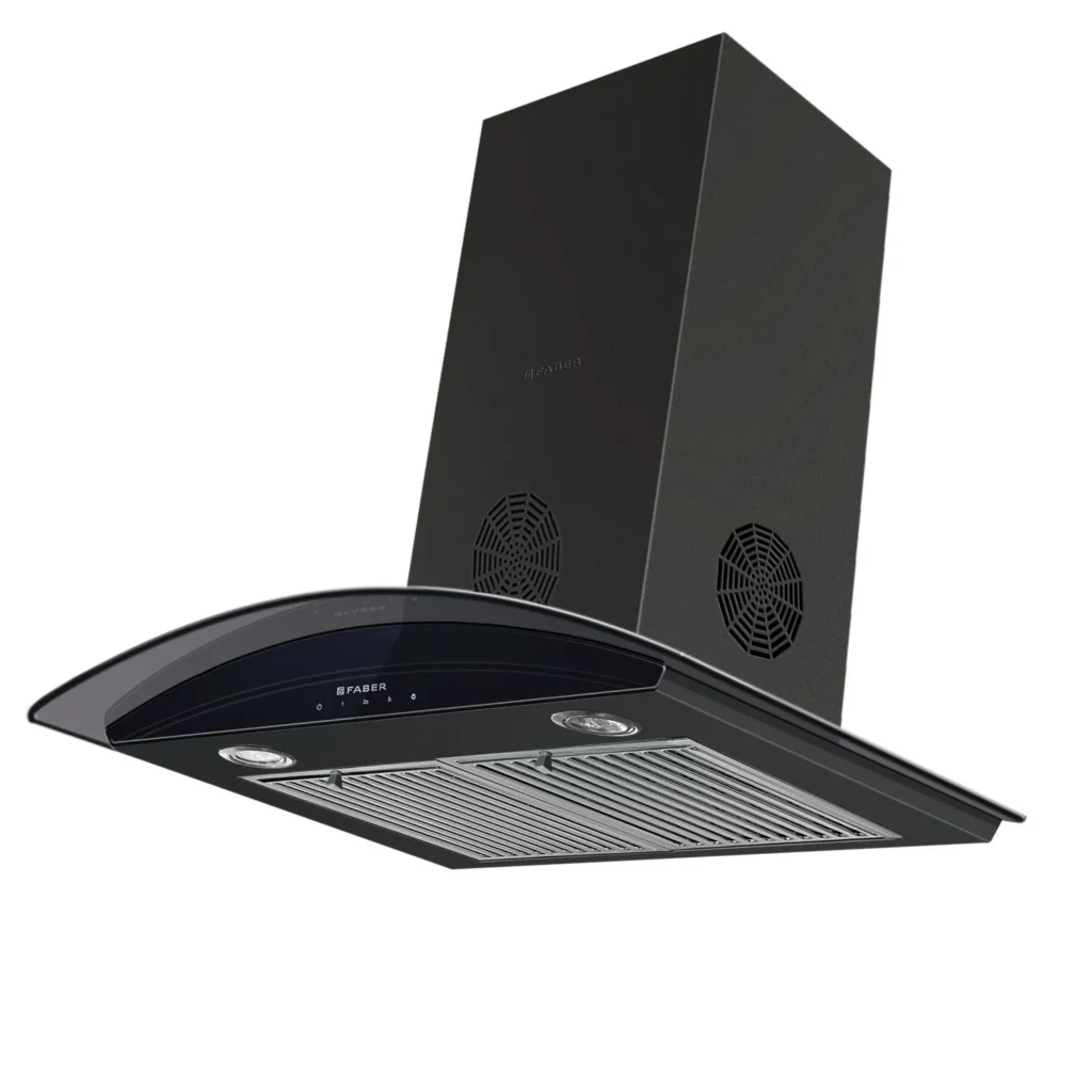 Faber Chimney Hood Feel 3D Plus Max T2S2 BK TC 60