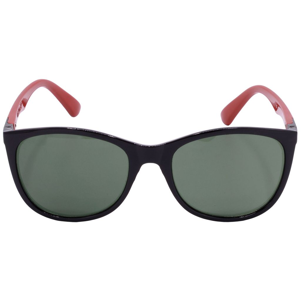 Hrinkar Green Cat-eye Glasses Black, Red Frame Best Goggles for Women - HRS-BT-06-BK-RD-GRN view 2