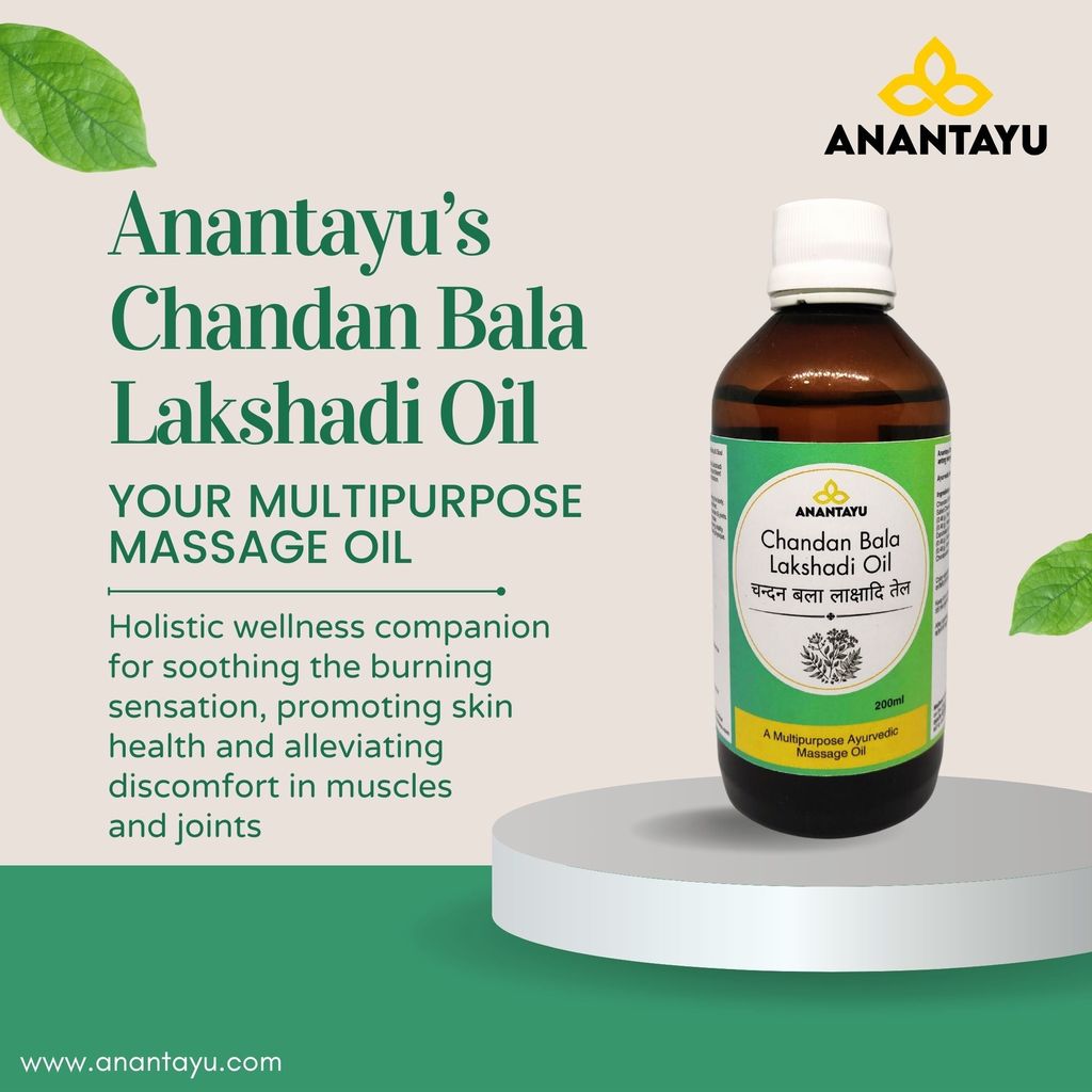 Chandan Bala Lakshadi Oil | Ayurvedic Massage Oil view 2