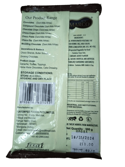 Marco White Compound - The White Collection (500g) view 2