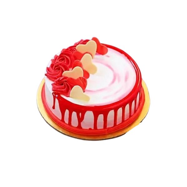 Strawberry Cake (500 Gms)