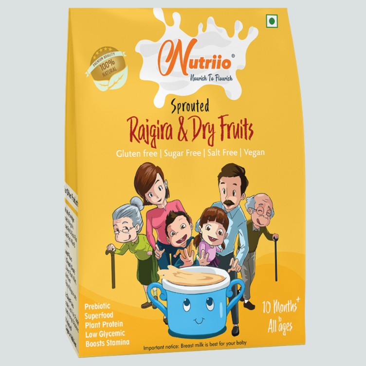 Sprouted Rajgira & Dry Fruits Mix
