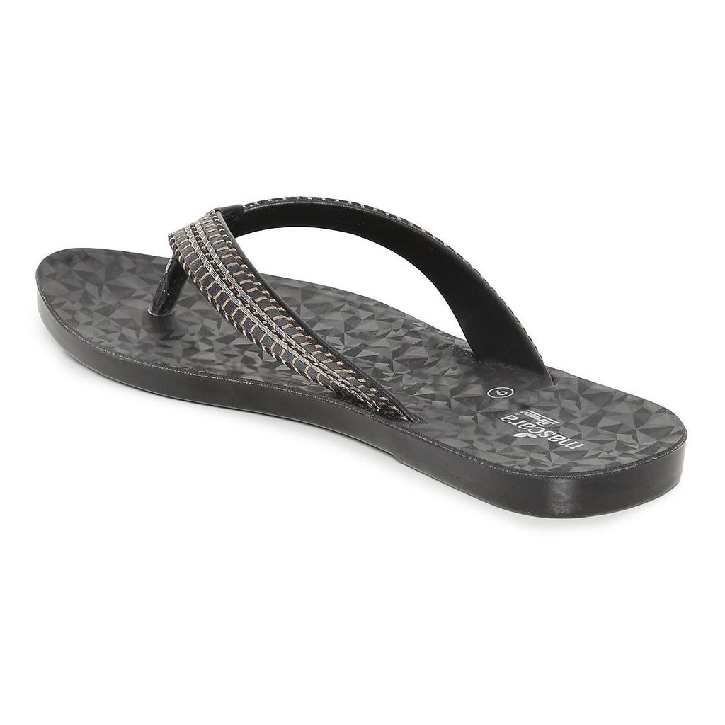 Paragon Women's Black Flip Flops (K7201L-BLK ) UK: 8 view 2