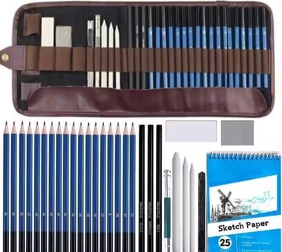 Corslet 30Pcs Sketch Drawing Kit view 2