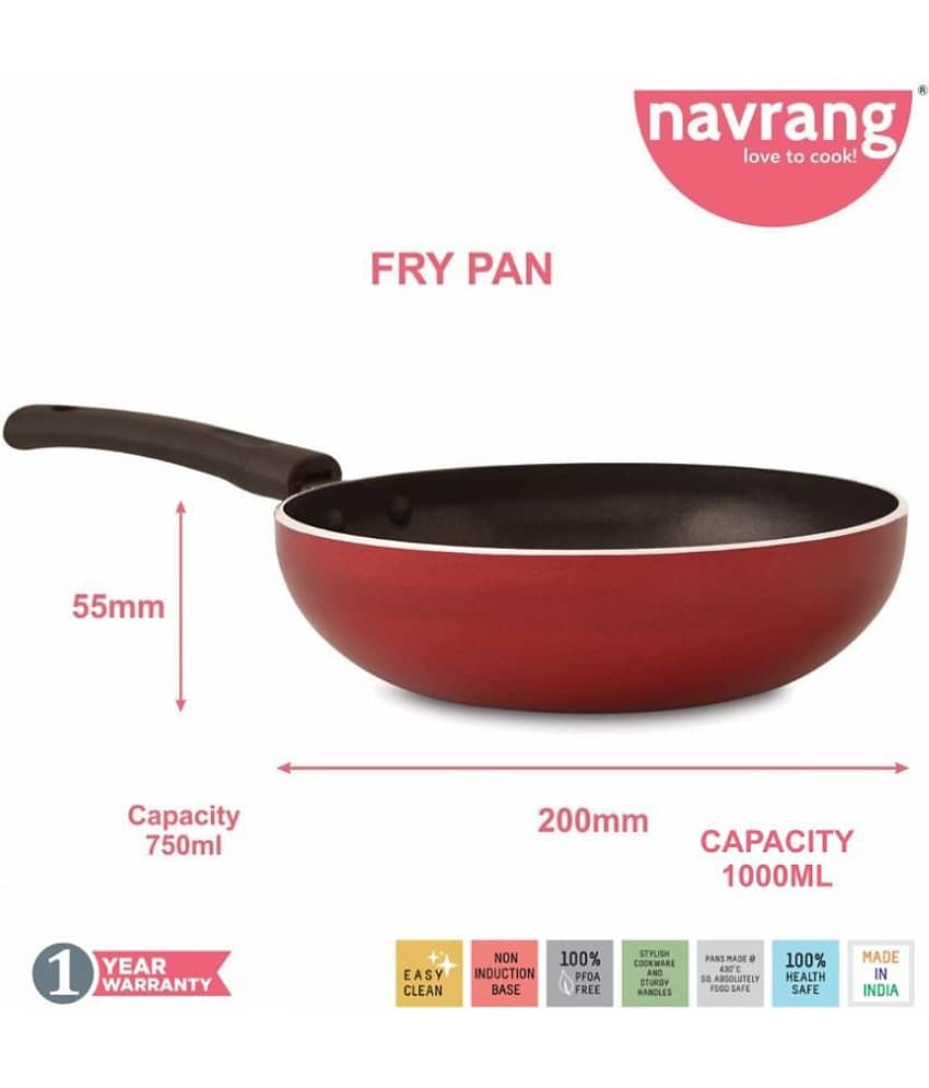 Navrang TAWA,KADAI,FRYPAN 3 Piece Cookware Set view 2