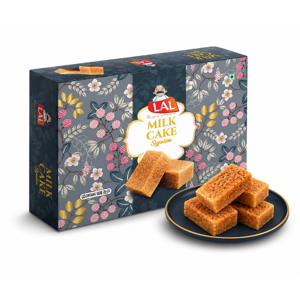 Lal Sweets Milk Cake - 400g (With Rakhi Gift) view 2