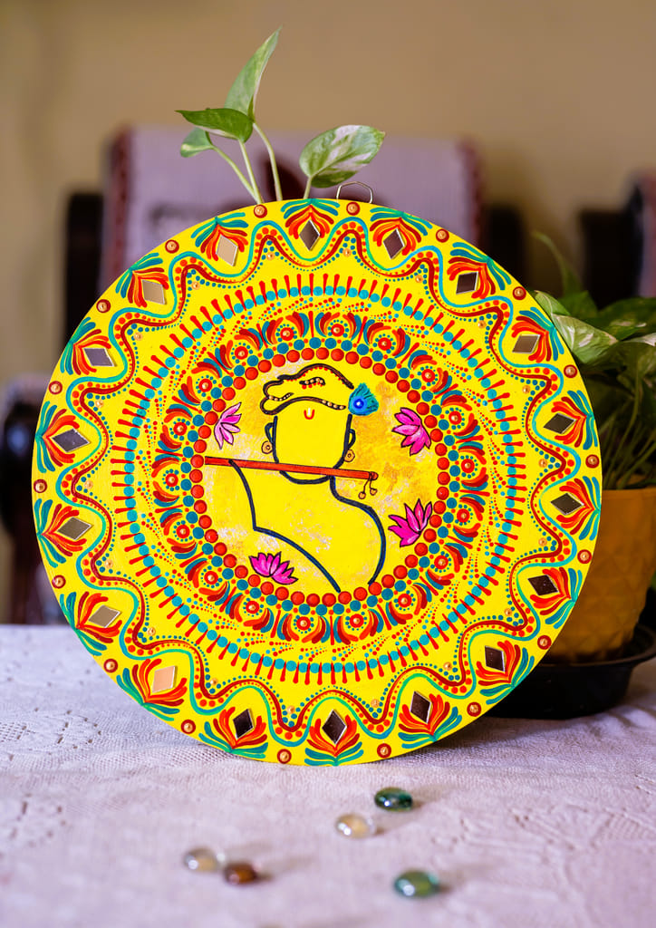 Murlidhar Mandala Wall Hanging