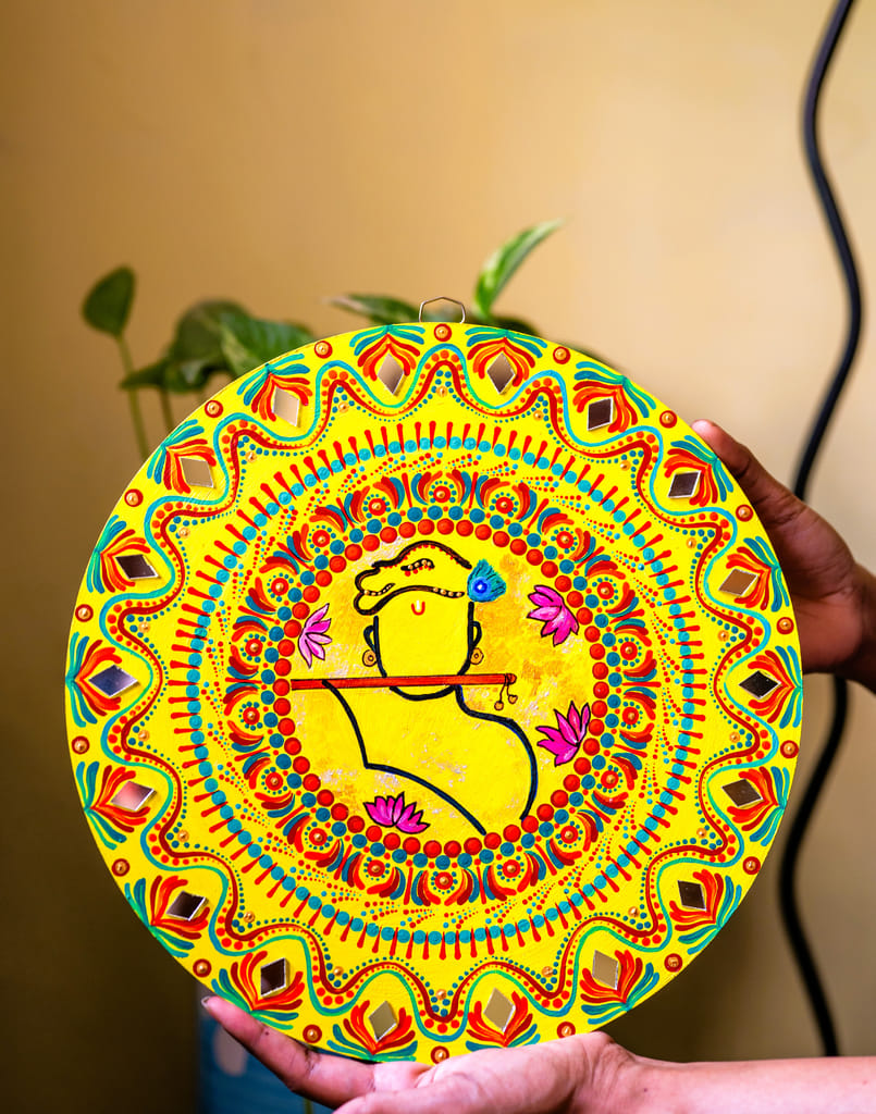 Murlidhar Mandala Wall Hanging view 2