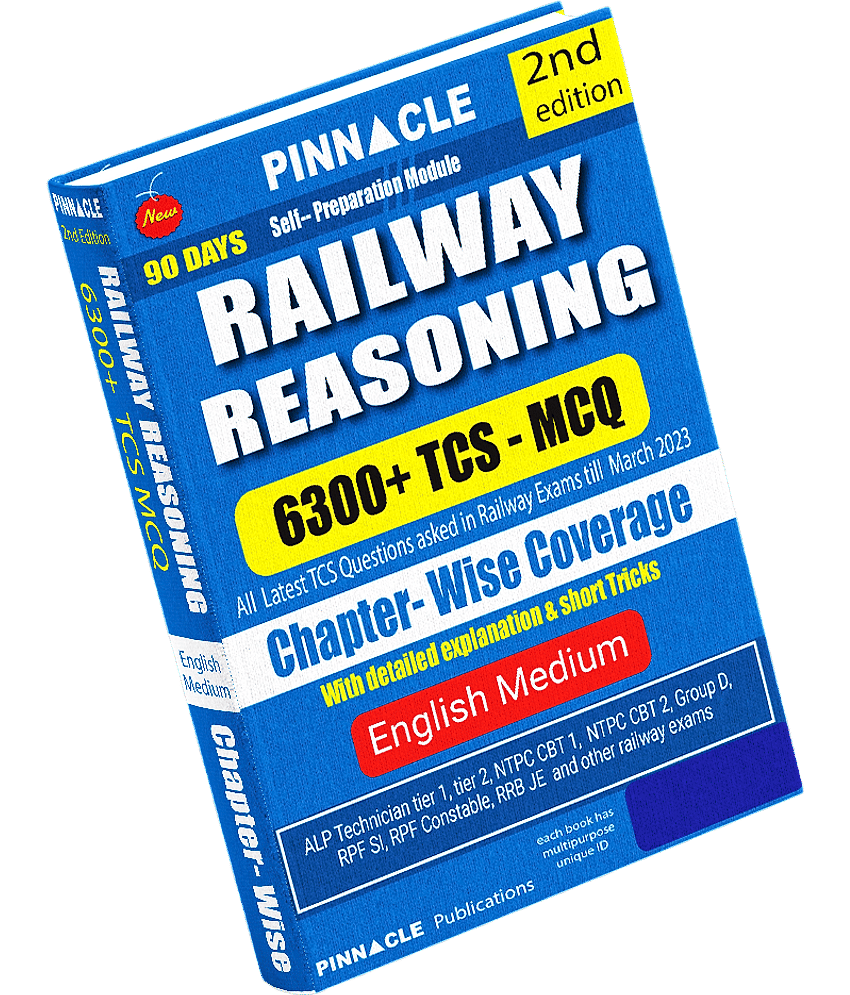 Railway Reasoning 6300 TCS MCQ Chapter Wise Book English Medium view 2