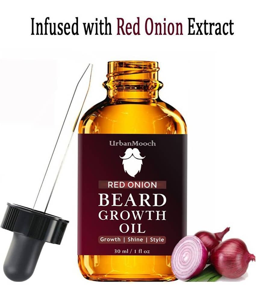 UrbanMooch Red ONION Beard Oil (Growth) 30 ml view 2