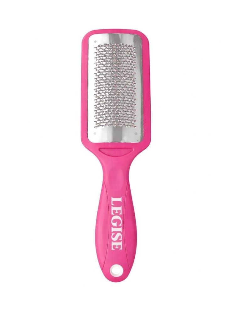 Legise Premium Stainless Steel Foot Scraper Pedicure Tool | Dead Skin Remover Heel Cleaner | Foot Care Callus Remover for Men & Women