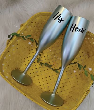 Stallion Barware Mintgreen Flute Glass