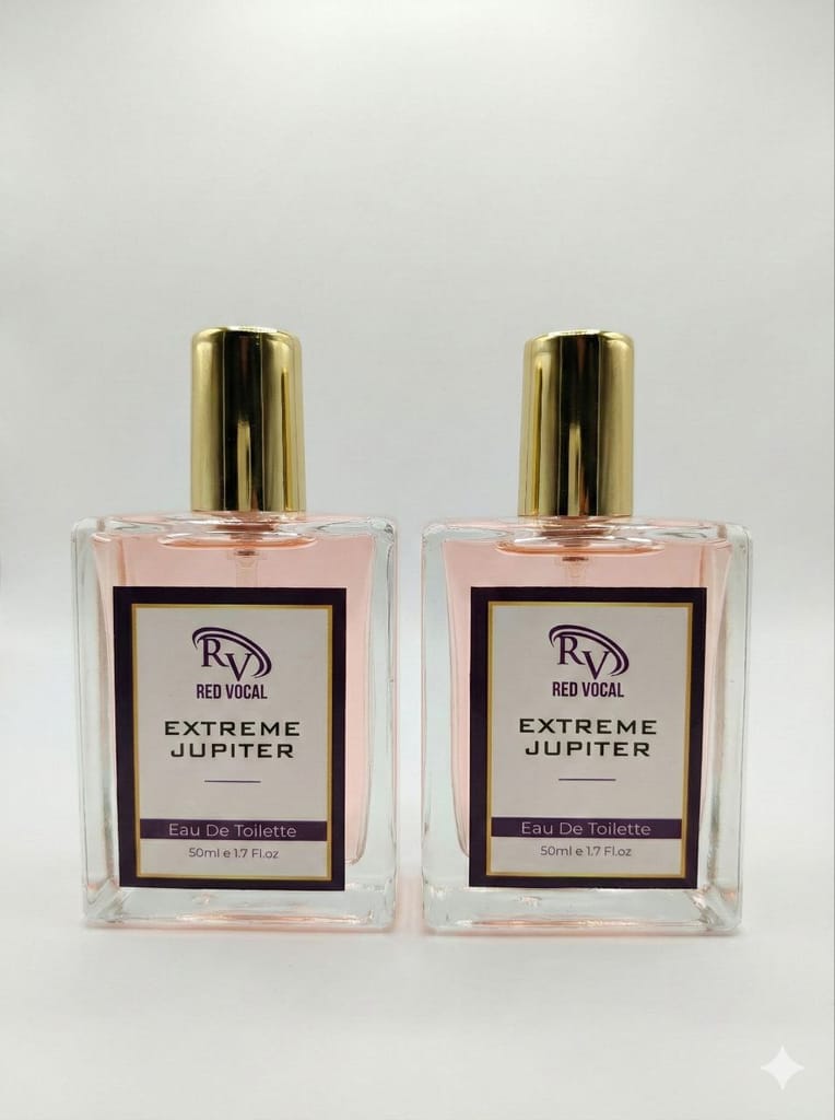 Red Vocal Extreme Jupiter Luxury Eau De Toilette – Women’s 50ml (Set of 2), Bold, Fruity Floral & Long-Lasting Fragrance view 2