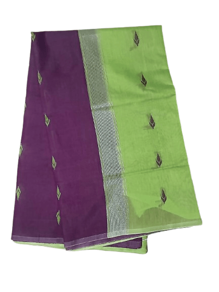 Kalyani Cotton Saree for Women | Soft Pure Cotton Saree with Blouse Piece | Traditional Daily Wear Handloom Style Saree | Lightweight Breathable Cotton Saree for Office, Casual & Festive Wear view 2
