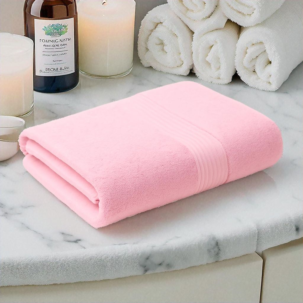 Premium 100% Cotton Bath Towel | 140x70 cm, 500 GSM | Towels for Bath Large Size, Big Bath Towel – Stylish Daily Use view 2